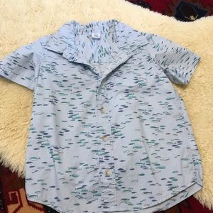 Old navy boys cotton button down!